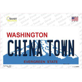 China Town Washington Novelty Sticker Decal