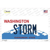 Storm Washington Novelty Sticker Decal