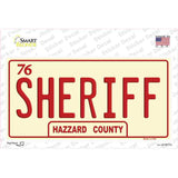 Sheriff Novelty Sticker Decal
