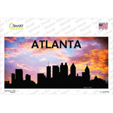 Atlanta Silhouette Novelty Sticker Decal