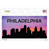Philadelphia Silhouette Novelty Sticker Decal