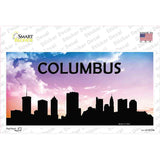 Columbus Silhouette Novelty Sticker Decal