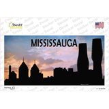 Mississauga Silhouette Novelty Sticker Decal