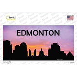 Edmonton Silhouette Novelty Sticker Decal