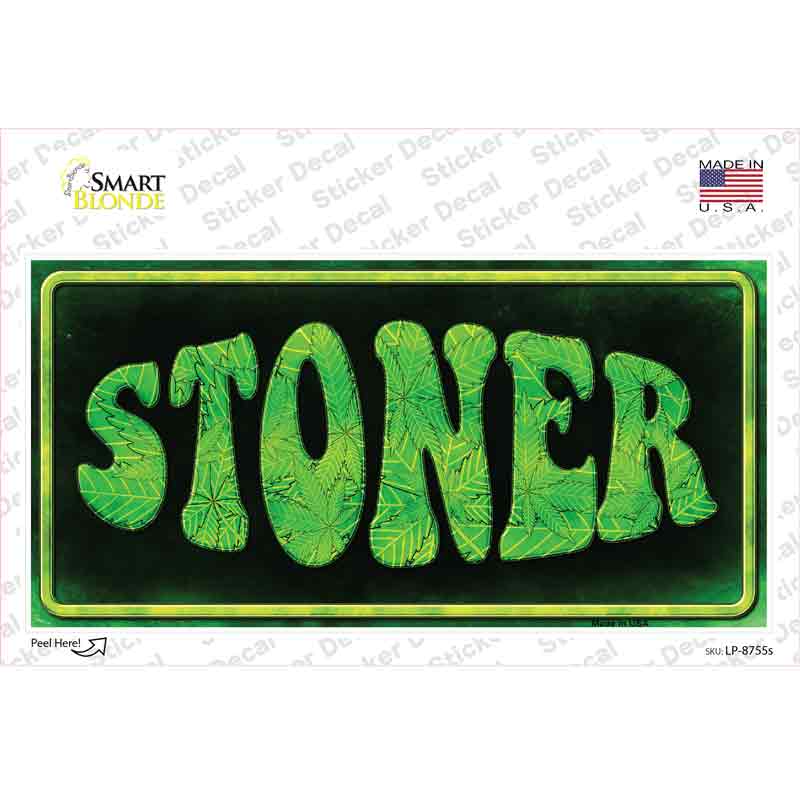 Stoner Novelty Sticker Decal