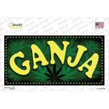 Ganja Novelty Sticker Decal