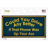 Could You Drive Novelty Sticker Decal