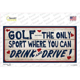 Drink And Drive Novelty Sticker Decal