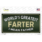 Greatest Farter Novelty Sticker Decal