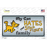 My Cat Hates Novelty Sticker Decal