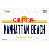 Manhattan Beach CA Novelty Sticker Decal