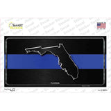 Florida Thin Blue Line Novelty Sticker Decal