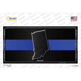 Indiana Thin Blue Line Novelty Sticker Decal