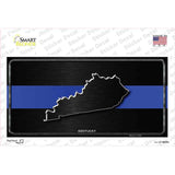 Kentucky Thin Blue Line Novelty Sticker Decal