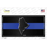 Maine Thin Blue Line Novelty Sticker Decal