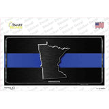 Minnesota Thin Blue Line Novelty Sticker Decal
