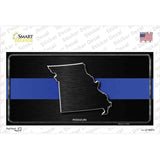 Missouri Thin Blue Line Novelty Sticker Decal