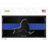 New York Thin Blue Line Novelty Sticker Decal