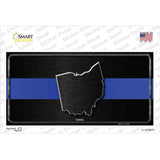 Ohio Thin Blue Line Novelty Sticker Decal