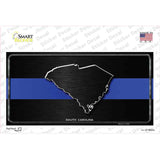 South Carolina Thin Blue Line Novelty Sticker Decal