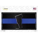 Vermont Thin Blue Line Novelty Sticker Decal