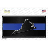 Virginia Thin Blue Line Novelty Sticker Decal
