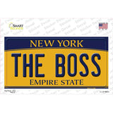 The Boss New York Novelty Sticker Decal