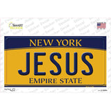 Jesus New York Novelty Sticker Decal