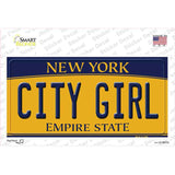 City Girl New York Novelty Sticker Decal