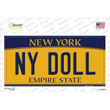 NY Doll New York Novelty Sticker Decal