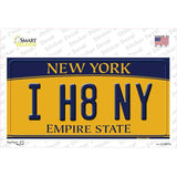 I H8 NY New York Novelty Sticker Decal