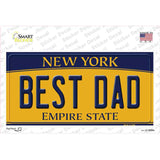 Best Dad New York Novelty Sticker Decal