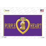 Purple Heart Novelty Sticker Decal