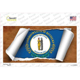 Kentucky Flag Scroll Novelty Sticker Decal
