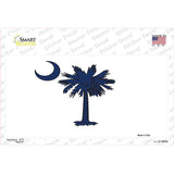 South Carolina State Flag Novelty Sticker Decal