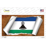 Liberia Flag Scroll Novelty Sticker Decal