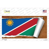 Namibia Flag Scroll Novelty Sticker Decal