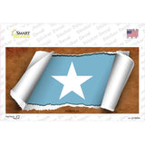 Somalia Flag Scroll Novelty Sticker Decal
