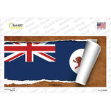 Tasmania Flag Scroll Novelty Sticker Decal