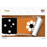 Northern Territory Flag Scroll Novelty Sticker Decal