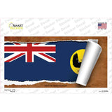 South Australia Flag Scroll Novelty Sticker Decal