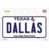 Dallas Texas Novelty Sticker Decal