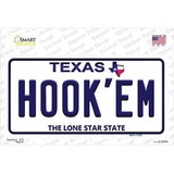 Hookem Texas Novelty Sticker Decal