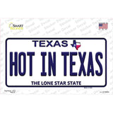 Hot in Texas Novelty Sticker Decal