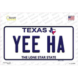 Yee Ha Texas Novelty Sticker Decal