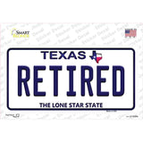 Retired Texas Novelty Sticker Decal