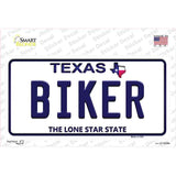 Biker Texas Novelty Sticker Decal