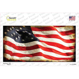 American Vine Flag Novelty Sticker Decal