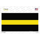Thin Yellow Line Novelty Sticker Decal