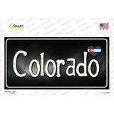 Colorado Flag Script Novelty Sticker Decal